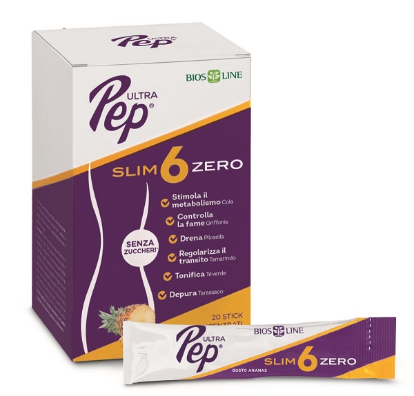 ULTRA PEP SLIM 6 ZERO ANANAS 20 STICK - Farmacia-flash.it