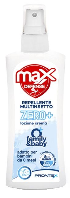 PRONTEX MAX DEFENSE ZERO+ REPELLENTE MULTINSETTO 75 ML - Farmacia-flash.it
