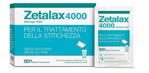 ZETALAX 4000 20 BUSTINE DA 10,7 G SENZA ZUCCHERO SENZA GLUTINE - Farmacia-flash.it