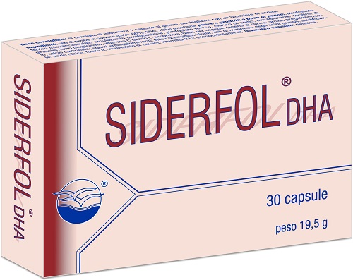 SIDERFOL DHA 30 CAPSULE - Farmacia-flash.it