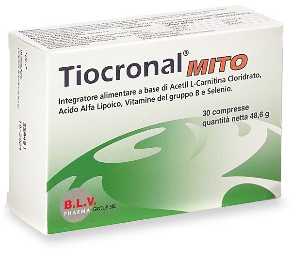 TIOCRONAL MITO 30 COMPRESSE - Farmacia-flash.it