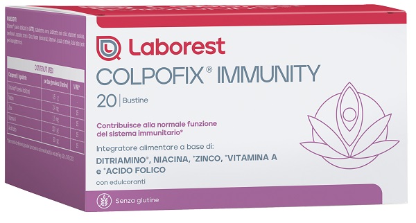 COLPOFIX IMMUNITY 20 BUSTINE SENZA GLUTINE CON EDULCORANTI - Farmacia-flash.it