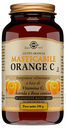 ORANGE C 90 TAVOLETTE MASTICABILI - Farmacia-flash.it