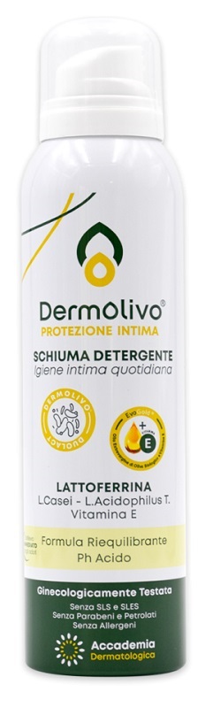 DERMOLIVO SCHIUMA DETERGENTE GINECOLOGICA 150 ML - Farmacia-flash.it