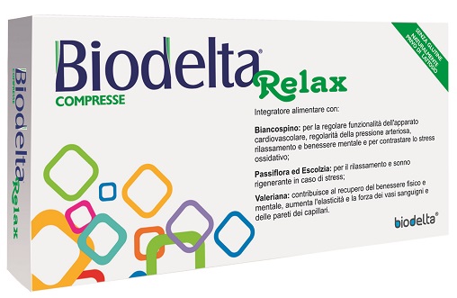 BIODELTA RELAX 30 COMPRESSE - Farmacia-flash.it