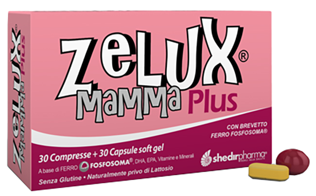 ZELUX MAMMA PLUS 30 COMPRESSE + 30 CAPSULE SOFT GEL - Farmacia-flash.it