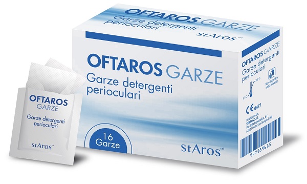 OFTAROS GARZE 16 PEZZI - Farmacia-flash.it