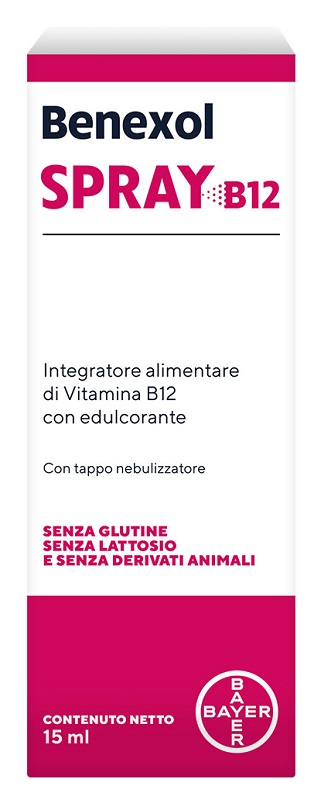 BENEXOL SPRAY B12 15 ML - Farmacia-flash.it
