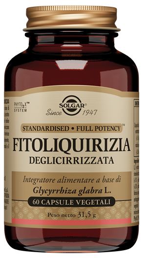FITOLIQUIRIZIA DEGLICIRIZZATA 60 CAPSULE VEGETALI - Farmacia-flash.it