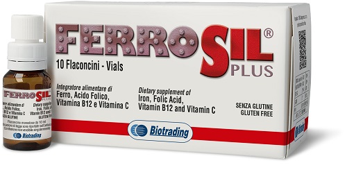 FERROSIL PLUS 10 FLACONCINI - Farmacia-flash.it