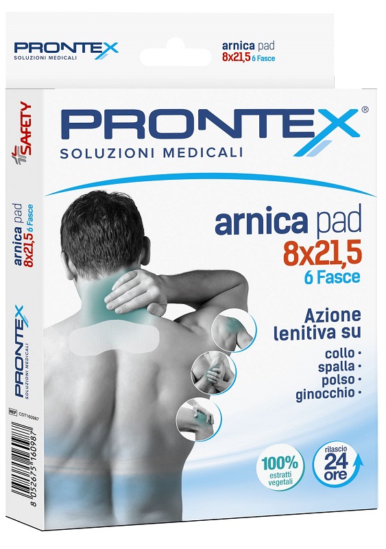 FASCIA PRONTEX ARNICA PAD 8 X 21 ,5 6 PEZZI - Farmacia-flash.it