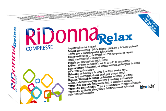 RIDONNA RELAX 30 COMPRESSE - Farmacia-flash.it