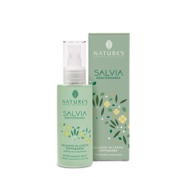 NATURE'S SALVIA MEDITERRANEA DOPOBARBA 100 ML - Farmacia-flash.it