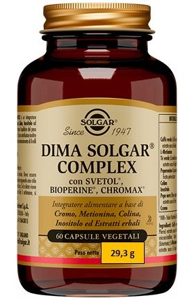 DIMA SOLGAR COMPLEX 60 CAPSULE VEGETALI - Farmacia-flash.it