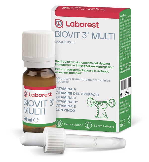 BIOVIT 3 MULTI GOCCE 30 ML - Farmacia-flash.it