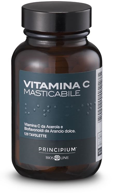 PRINCIPIUM VITAMINA C MASTICABILE 120 TAVOLETTE - Farmacia-flash.it