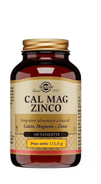 CAL MAG ZINCO 100 TAVOLETTE - Farmacia-flash.it