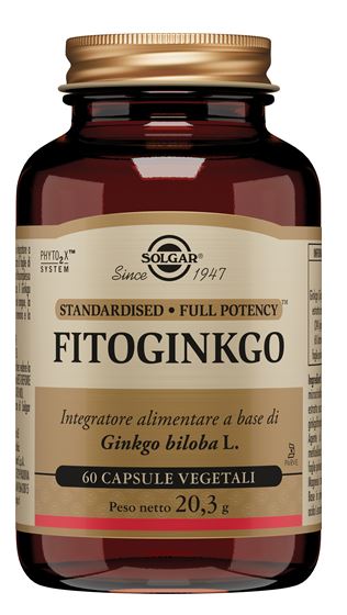 FITOGINKGO 60 CAPSULE VEGETALI - Farmacia-flash.it