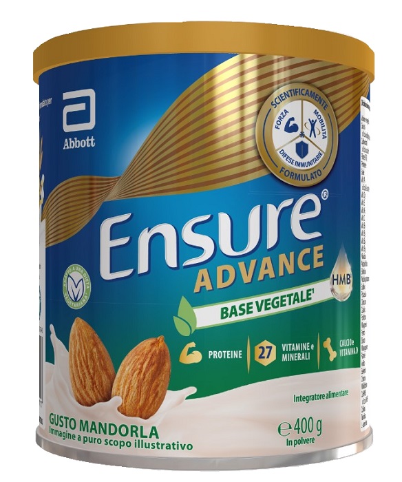 ENSURE ADVANCE BASE VEGETALE 400 G - Farmacia-flash.it