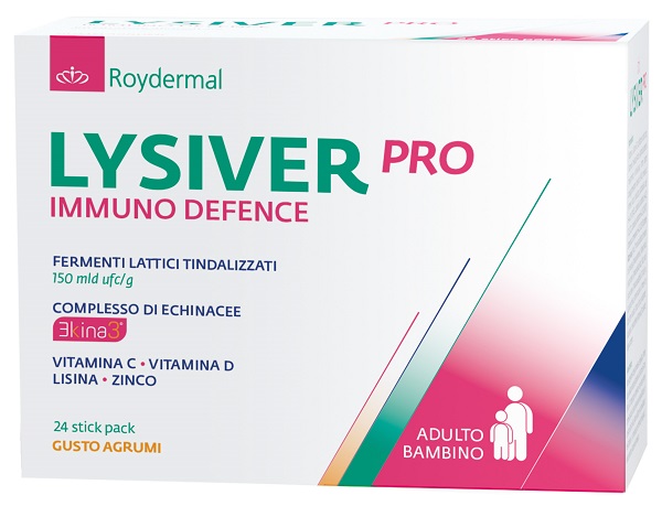 LYSIVER PRO IMMUNO DEFENCE 24 STICK PACK DA 3 G - Farmacia-flash.it