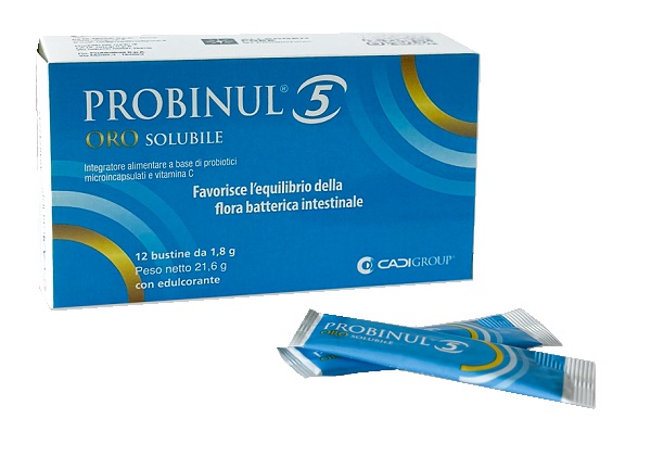 PROBINUL 5 OROSOLUBILE 12STICKPACK - Farmacia-flash.it