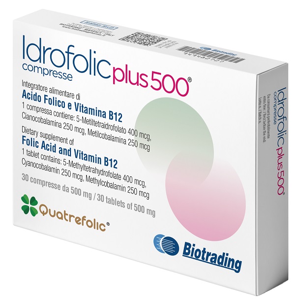 IDROFOLIC PLUS 500 30 COMPRESSE - Farmacia-flash.it