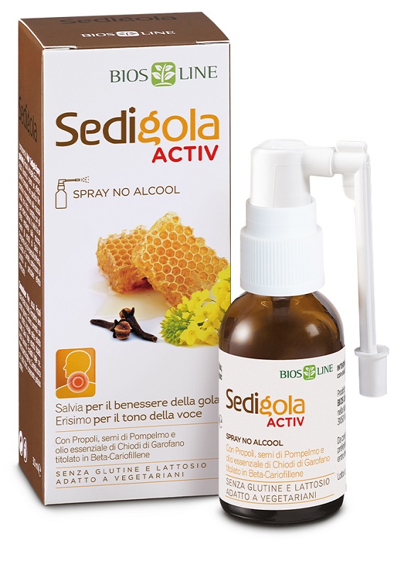 APIX SEDIGOLA ACTIV SPRAY GOLA 30 ML - Farmacia-flash.it