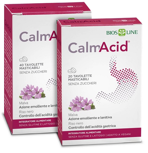 CALMACID 40 TAVOLETTE MASTICABILI - Farmacia-flash.it