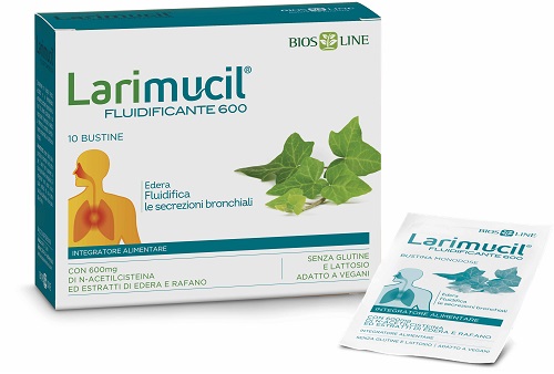 LARIMUCIL FLUIDIFICANTE 600 10 BUSTINE - Farmacia-flash.it