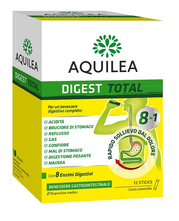 AQUILEA DIGEST TOTAL 12 STICK 2,5 G - Farmacia-flash.it