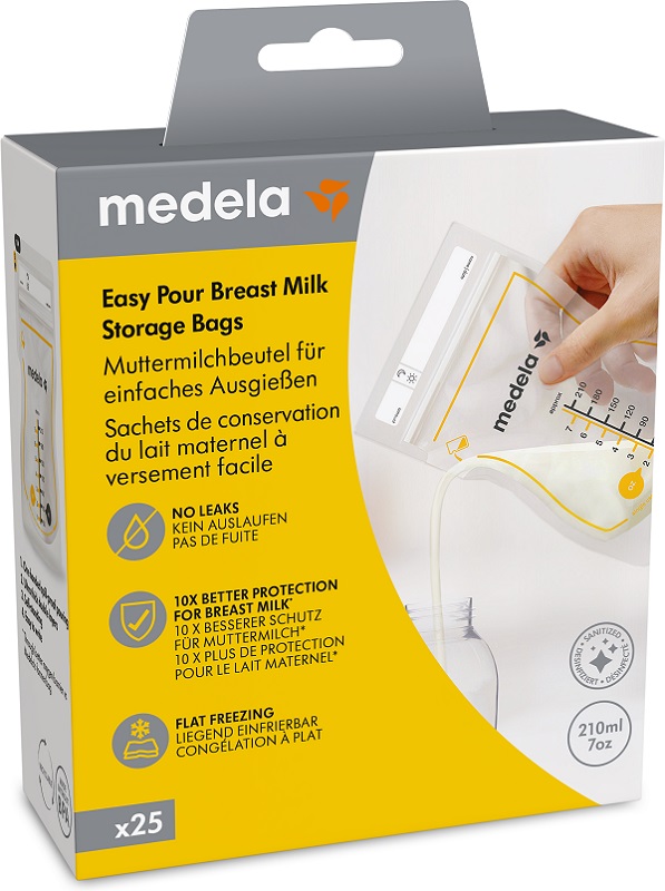 EASY POUR SACCA CONSERVAZIONE LATTE MATERNO 25 PEZZI - Farmacia-flash.it