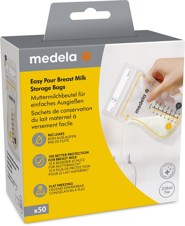 EASY POUR SACCA CONSERVAZIONE LATTE MATERNO 50 PEZZI - Farmacia-flash.it
