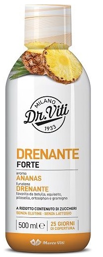 DR VITI DRENANTE FORTE ANANAS 500 ML SENZA ZUCCHERI - Farmacia-flash.it