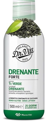 DR VITI DRENANTE FORTE TE VERDE 500 ML SENZA ZUCCHERI - Farmacia-flash.it