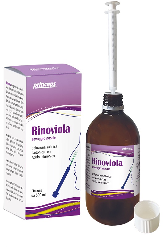 RINOVIOLA LAVAGGI NASALI 500 ML - Farmacia-flash.it