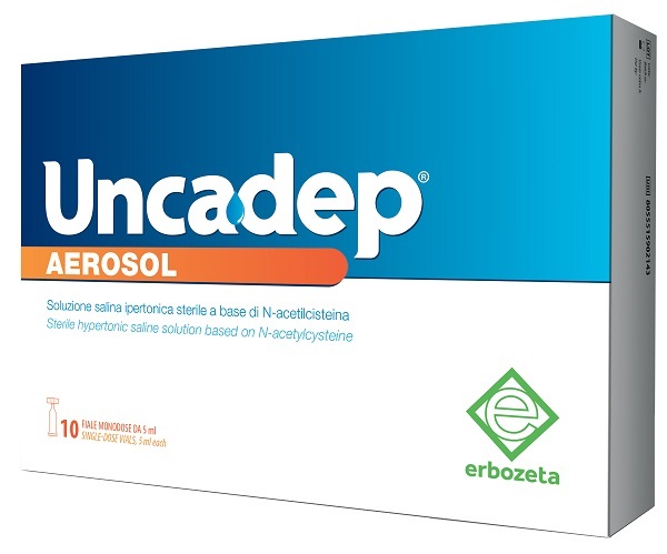 UNCADEP AEROSOL 10 FIALE MONODOSE DA 5 ML - Farmacia-flash.it