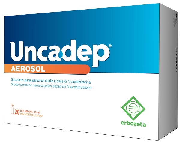 UNCADEP AEROSOL 20 FIALE MONODOSE DA 5 ML - Farmacia-flash.it