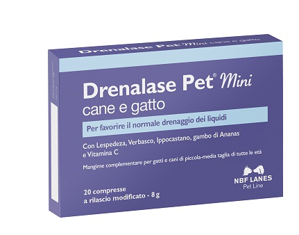 DRENALASE PET MINI CANE GATTO 20 COMPRESSE - Farmacia-flash.it