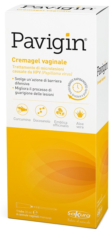 PAVIGIN CREMAGEL VAGINALE 30 ML CON 6 CANNULE VAGINALI MONOUSO - Farmacia-flash.it