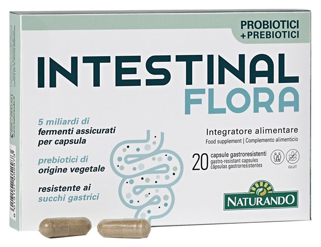 INTESTINAL FLORA 20 CAPSULE - Farmacia-flash.it