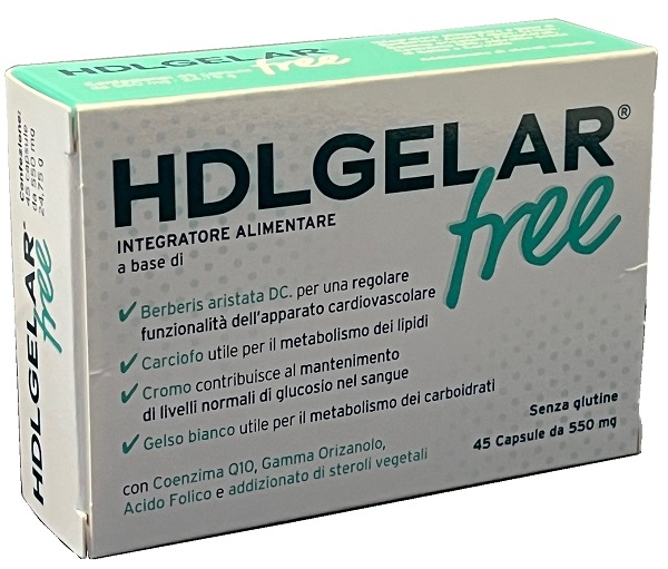 HDLGELAR FREE 45 CAPSULE DA 550 MG - Farmacia-flash.it