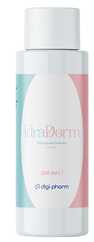 IDRADERM DETERGENTE DELICATO PH4,5 200 ML - Farmacia-flash.it