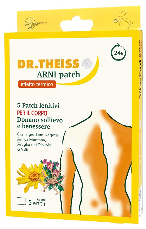 THEISS ARNI PATCH EFFETTO TERMICO 5 PEZZI - Farmacia-flash.it