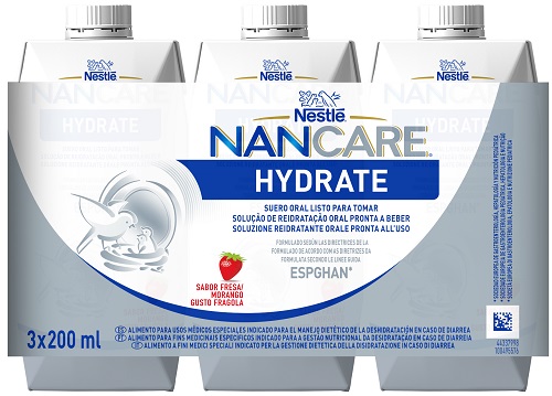 NANCARE HYDRATE LIQUIDO 3 PEZZI DA 200 ML - Farmacia-flash.it