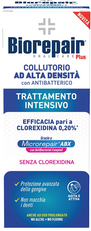 BIOREPAIR PLUS COLLUTORIO ALTA DENSITA' ANTIBATTERICO ABX 250 ML - Farmacia-flash.it