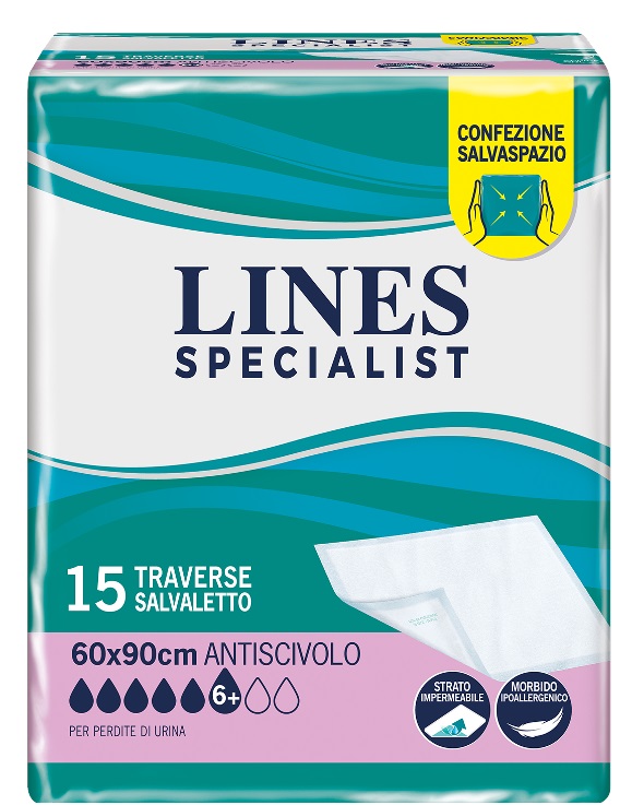 TRAVERSA LINES SPECIALIST 60X90 CM 15 PEZZI - Farmacia-flash.it