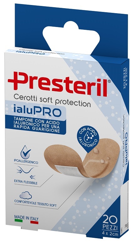 CEROTTO PRESTERIL IALUPRO FORMATO PICCOLO 4X2 CM 20 PEZZI - Farmacia-flash.it