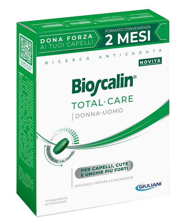 BIOSCALIN TOTAL CARE 60 COMPRESSE - Farmacia-flash.it