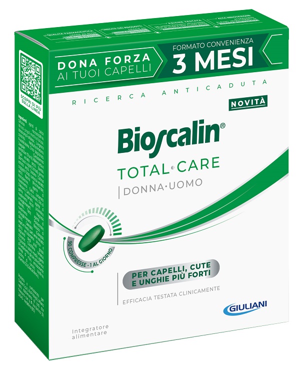BIOSCALIN TOTAL CARE 90 COMPRESSE - Farmacia-flash.it