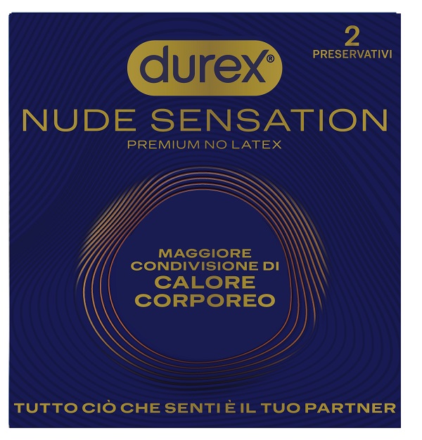 PRESERVATIVO DUREX NUDE SENSATION 2 PEZZI - Farmacia-flash.it